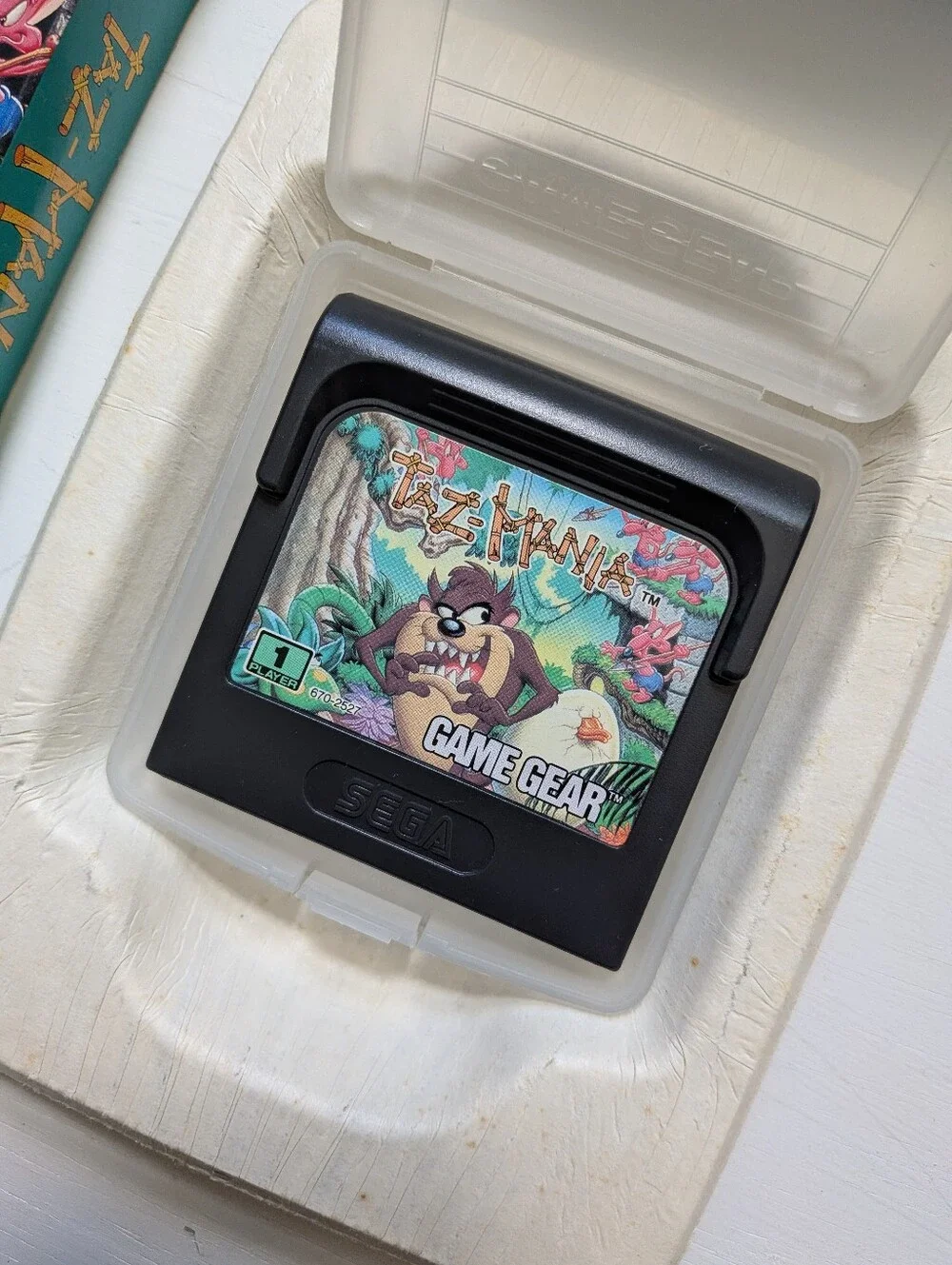 Sega Game Gear Handheld Console in Blue with Games & Accessories Lion King